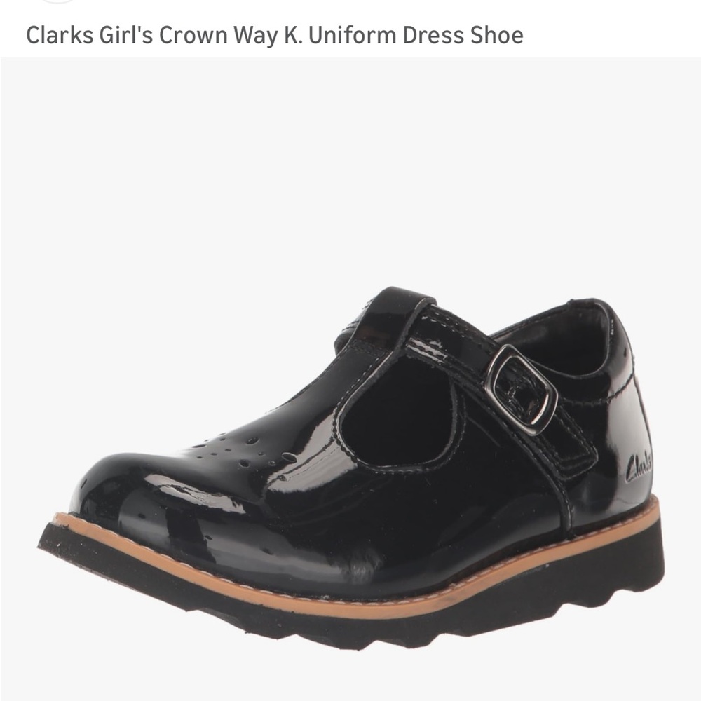 Clark’s toddler girls size 11 patent black Maryjane’s